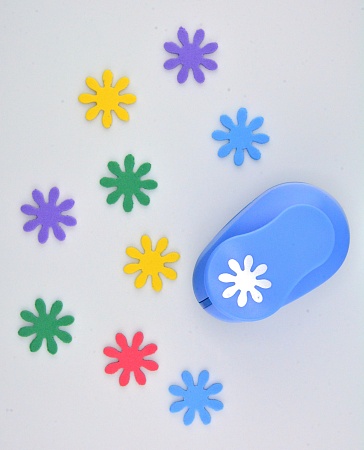 Фигурный дырокол 2,5 см Цветок-3