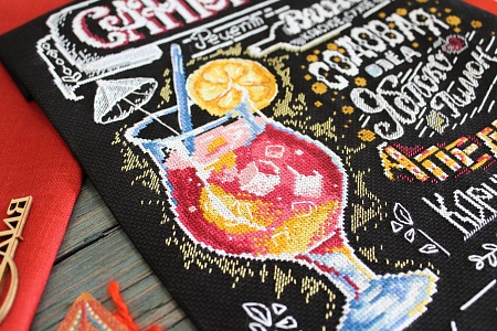 Вышивка крестом Сангрия