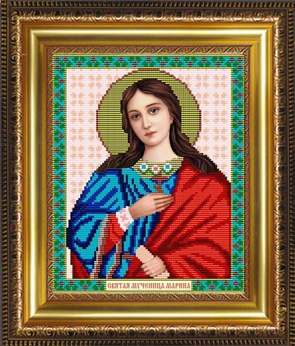 Схема для вышивания бисером "Святая Мученица Марина"
