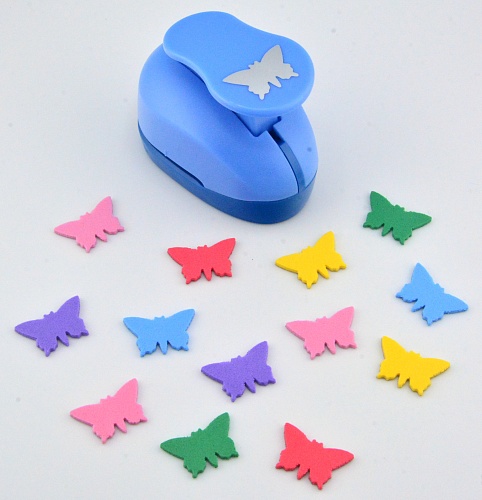 Фигурный дырокол 2.5 см Бабочка-2