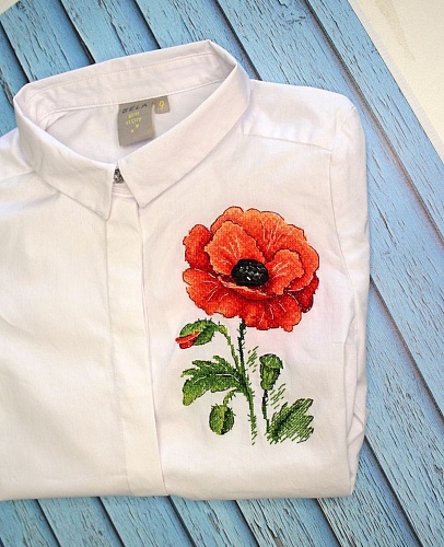 Красный мак