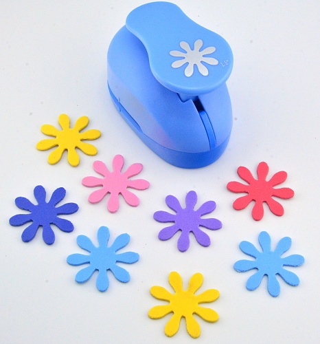 Фигурный дырокол 3,7 см Цветок-2