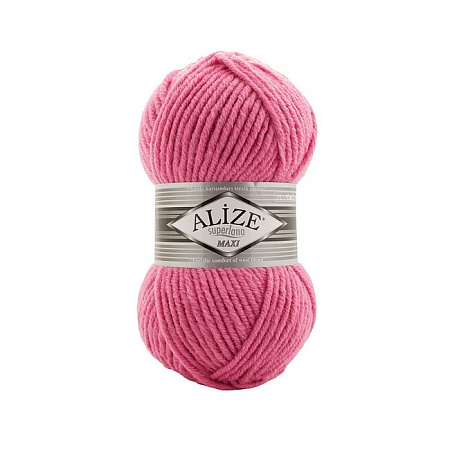 Пряжа ALIZE "Superlana Maxi" 5 шт. в упак. цвет 178 т.розовый