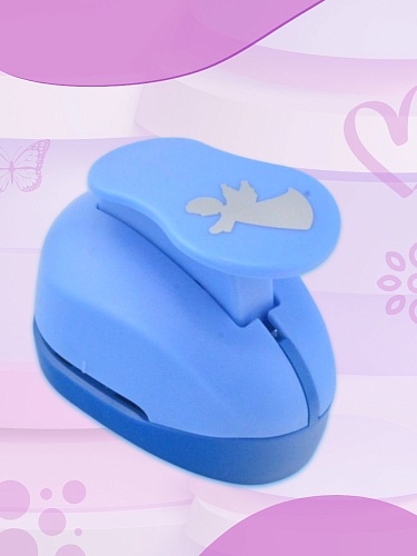 Фигурный дырокол 2.5 см Ангелочек