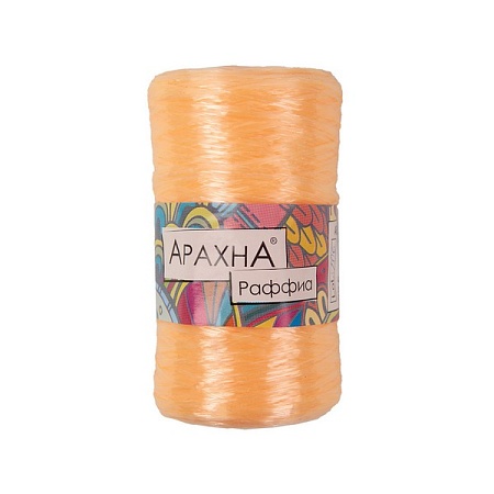 Пряжа ARACHNA Raffia 100% полипропилен 5 шт. х 50 г 200 м цв. №42 чайная роза