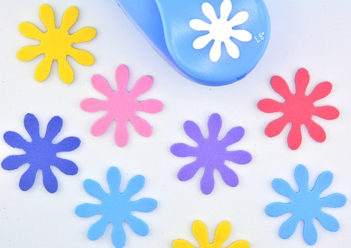 Фигурный дырокол 3,7 см Цветок-2