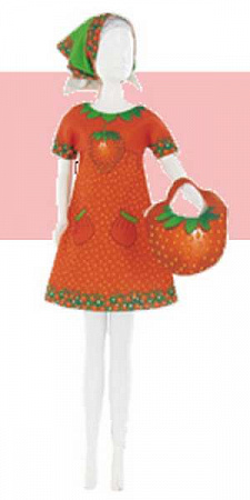 Набор для изготовления одежды для кукол Twiggy Strawberry