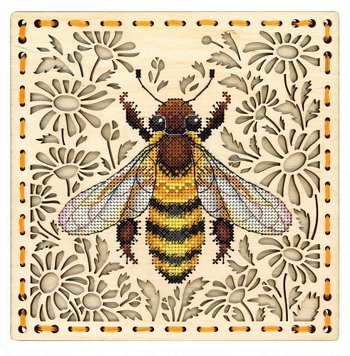 В поле ромашек