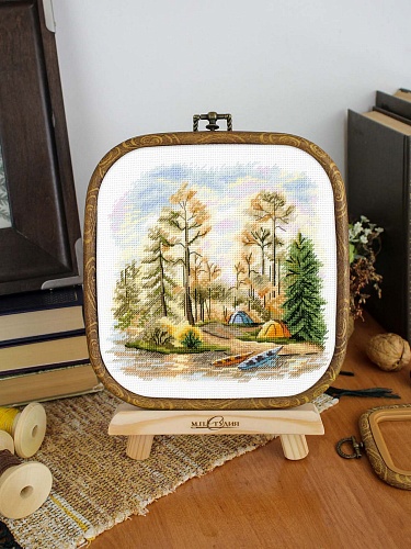 В сосновом лесу