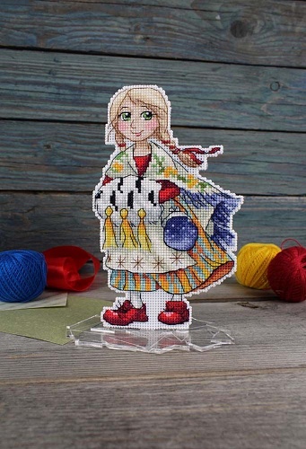 Девочка в красных башмачках