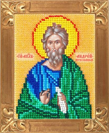 Вышивка бисером Святой Апостол Андрей Первозванный