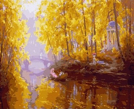 Картина по номерам Ковалёв В. Осень