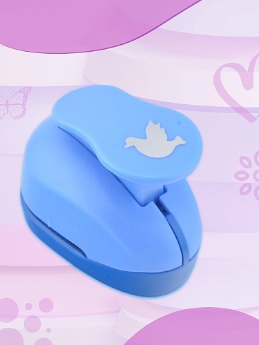 Фигурный дырокол 2.5 см Птичка- Голубь