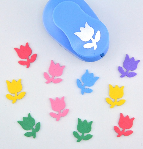 Фигурный дырокол 2,5 см Цветочек