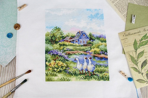 Лето в деревне