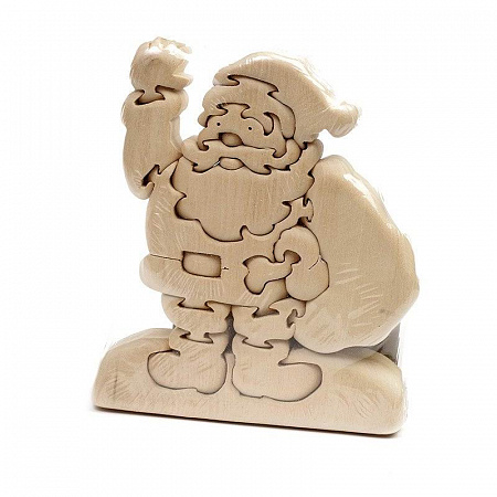  Деревянная модель "Санта-Клаус"