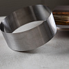 Форма металлическая кольцо для выпечки d 18 см