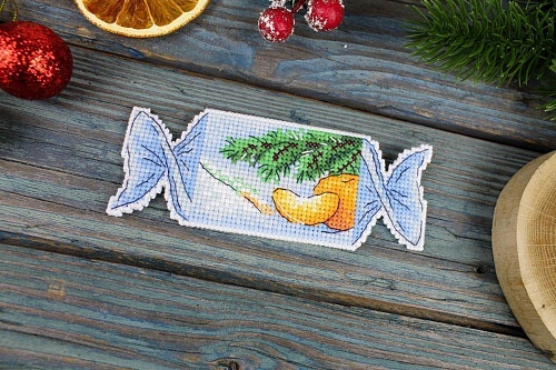 Конфета новогодняя №2