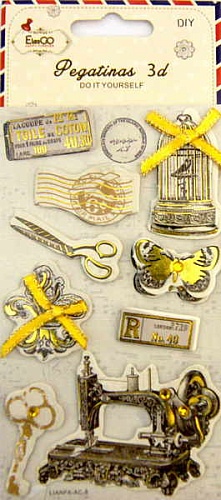 Наклейки 3D Lianfa 56757 арт.КЛ.23856