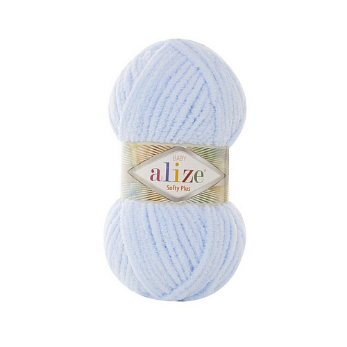 Пряжа ALIZE Ализе Softy Plus 5 шт. в упак. цвет 183 св.голубой
