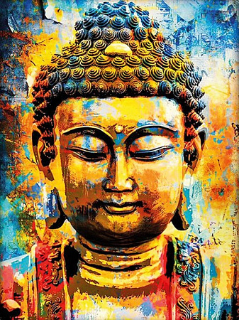 Картина по номерам Будда