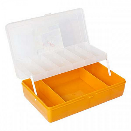 Коробка для мелочей пластик Тривол Тип-4 цв. малиновый