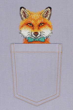 Вышивка крестом Хитрый лис