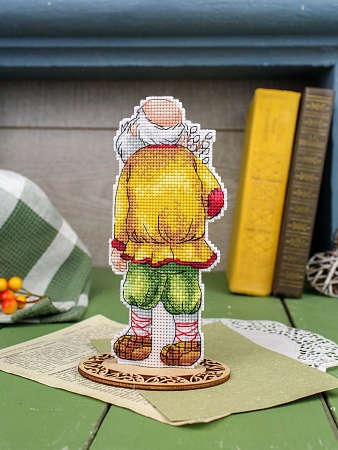 Набор для вышивания Дедушка с вербой