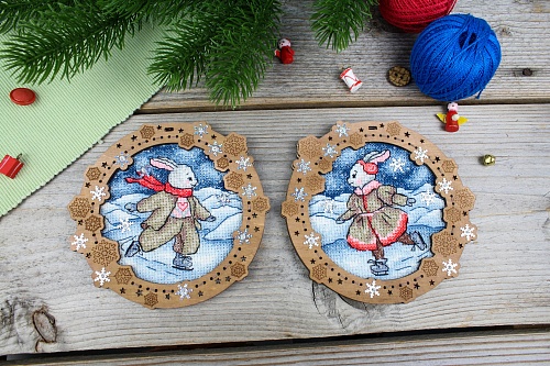 Миниатюра. По речному льду