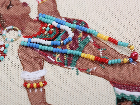 Вышивка крестом Женщины мира. Африка