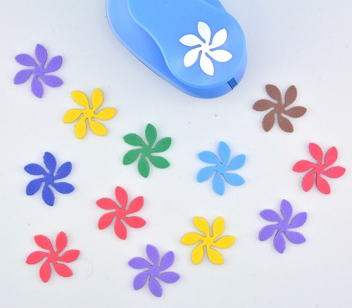 Фигурный дырокол 2,5 см Цветок