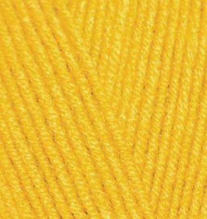 Пряжа ALIZE "LanaGold " 5 шт. в упак. цвет желтый
