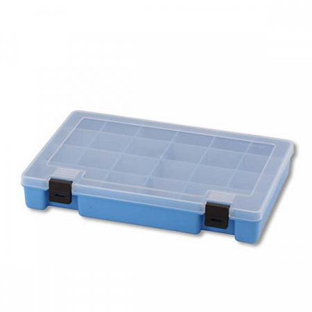 Коробка для мелочей пластик Тривол Тип-7 цв. голубой
