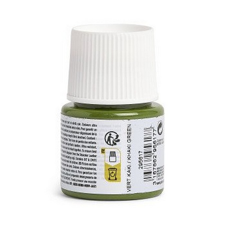 Краска по коже Setacolor 45 мл цв. Зеленый хаки