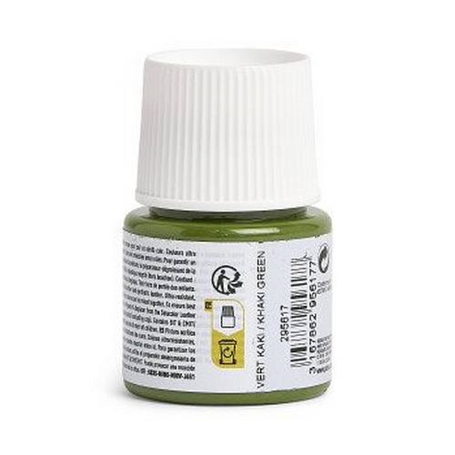 Краска по коже Setacolor 45 мл цв. Зеленый хаки