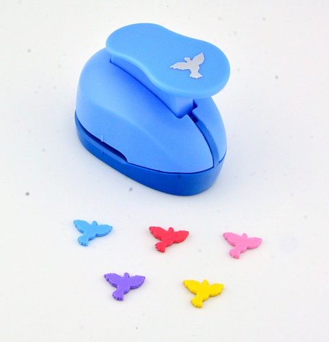 Фигурный дырокол 1.6 см Птичка