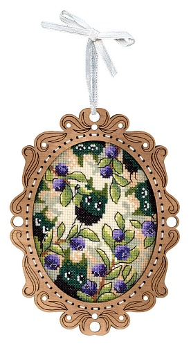 Миниатюра. Черничный лес