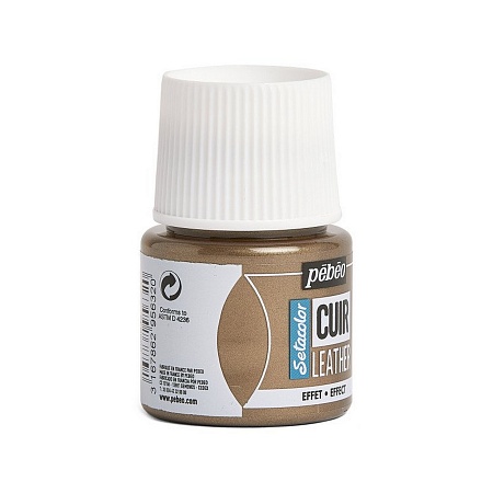 Краска по коже Setacolor 45 мл цв. Бронзовый металлик