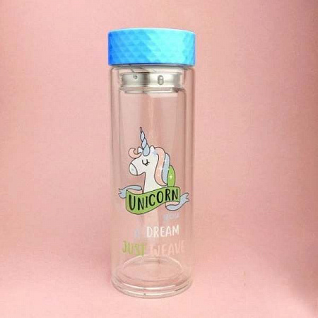 Бутылка Unicorn 300ml (Голубой)