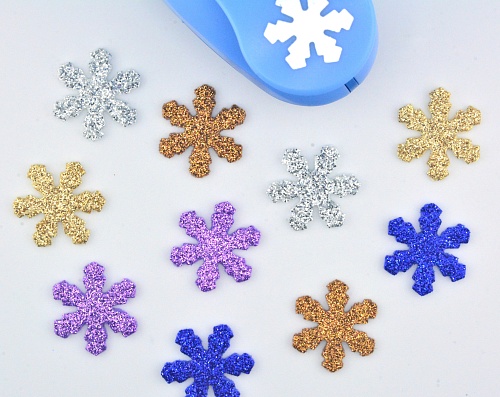 Фигурный дырокол 2,5 см Снежинка-2