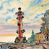Санкт-Петербург. Ростральная колонна