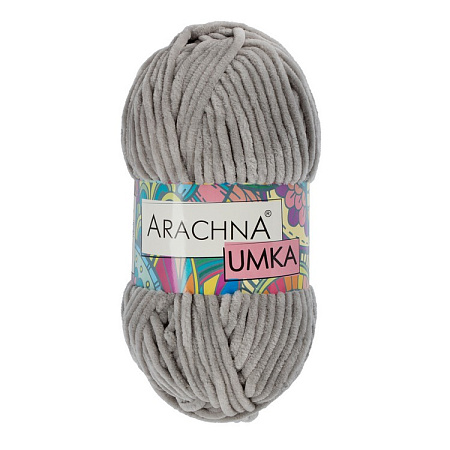 Пряжа ARACHNA UMKA 5 шт. х 100 г 120 м цв. №33 св.серый