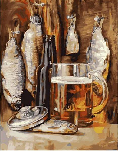 Пиво с рыбкой