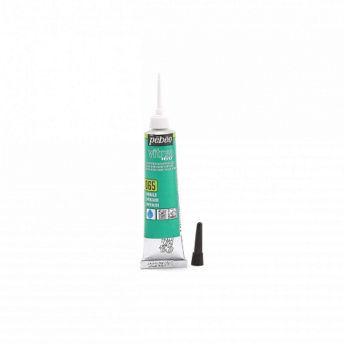 Контур по стеклу под обжиг Vitrea 160 20 мл цв. изумрудный