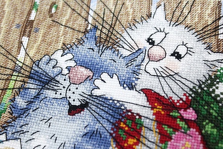 Вышивка крестом Угадай, кто?