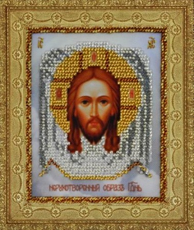Вышивка бисером Спас Нерукотворный