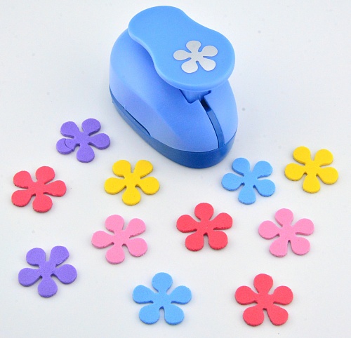 Фигурный дырокол 2,5 см Пятилистник