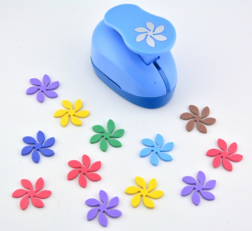 Фигурный дырокол 2,5 см Цветок