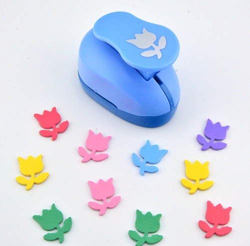 Фигурный дырокол 2,5 см Цветочек