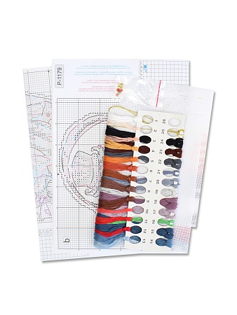 вышивка магнитов Карабас-Барабас